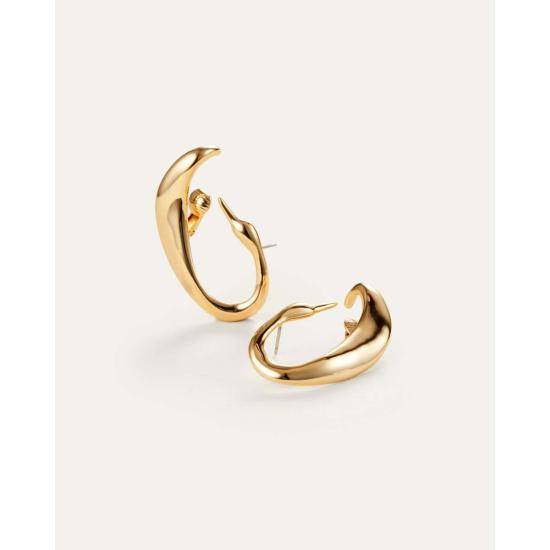  제니 버드 이어링 백로 등반가 귀걸이