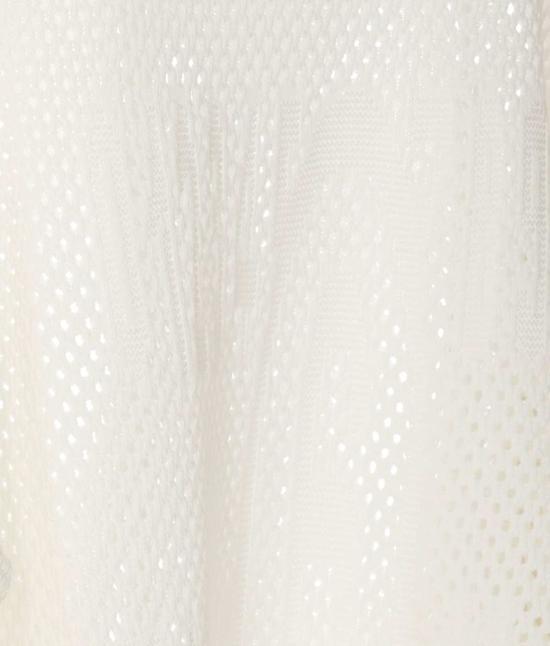  MM6 메종마르지엘라 스웨터 Mm6 메종 마르지엘라 네트 롱  화이트 - MM6 MAISON MARGIELA