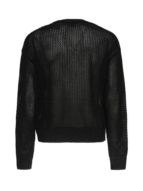  리프레젠트 스웨터 오픈 게이지  블랙 - REPRESENT