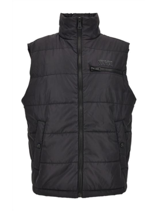  베르사체 패딩 조끼 슬리브리스 재킷 베스트 블랙