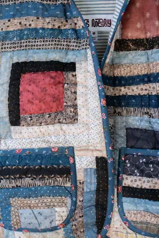  제스 미니 코트 주니퍼 크롭  인디고 블루 - JESS MEANY