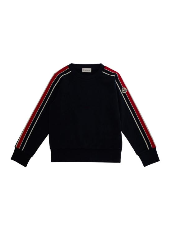  [키즈] 몽클레어 풀오버 키즈 크루넥 스웨트셔츠 블루