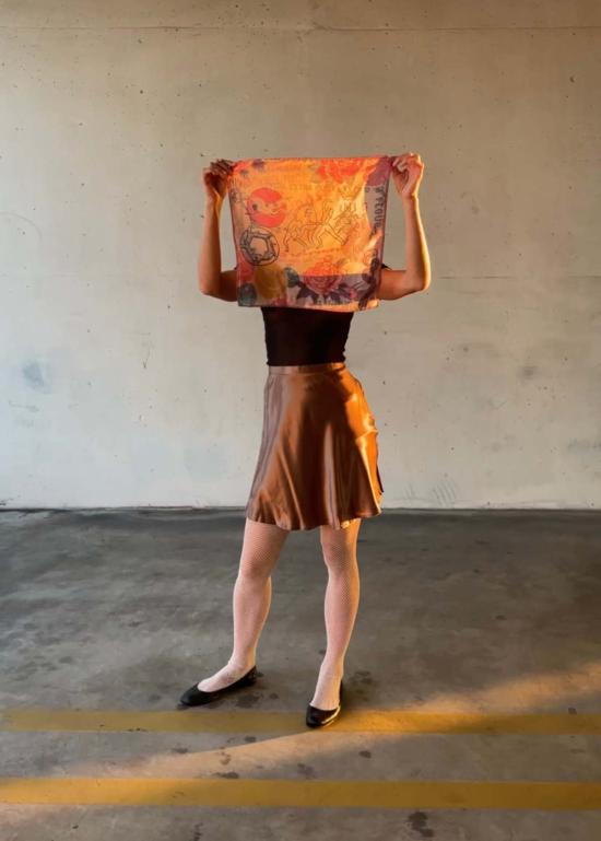  3 Women 머플러/스카프 Get Happy 실크 스카프 예약 주문 - OTHER BRANDS