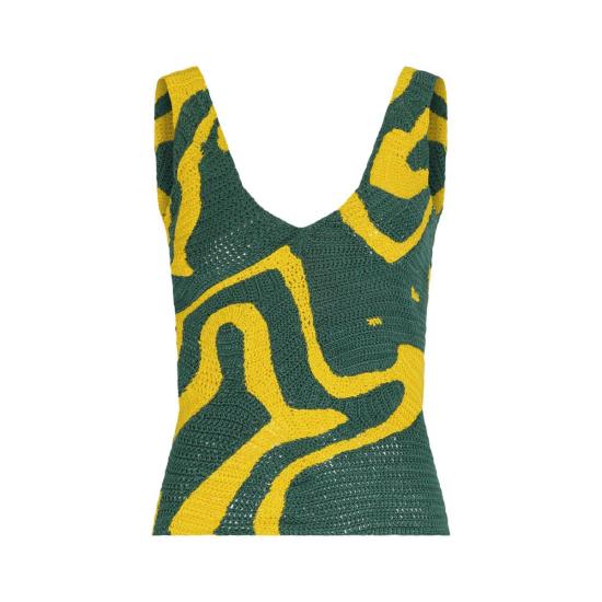  모즈 모즈 민소매 티셔츠 치다 탱크탑 - MOZH MOZH