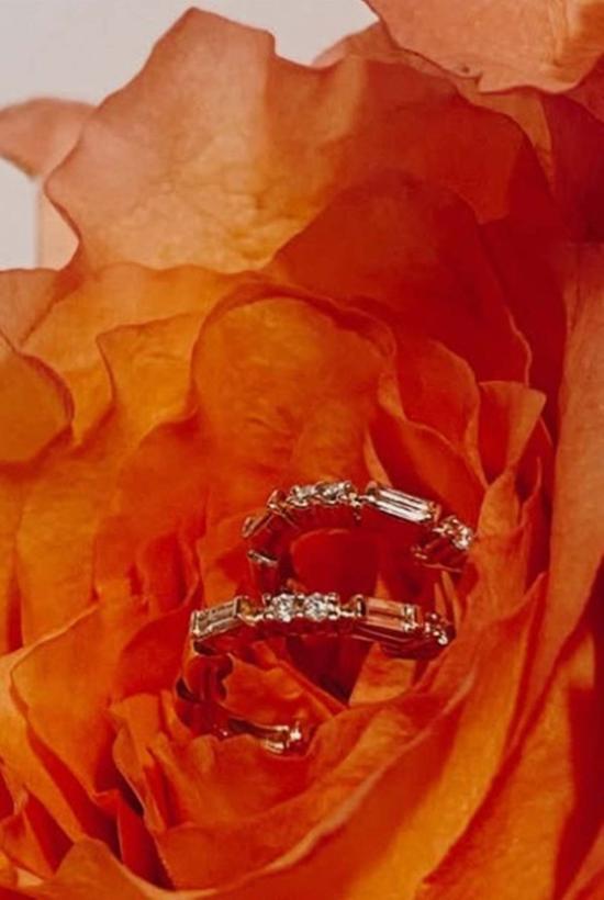  Charme Silkiner 이어링 샤르메 실키너 다이아몬드 후프 귀걸이 - OTHER BRANDS