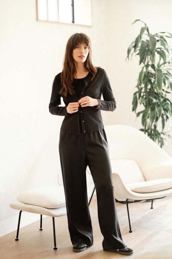  Whimsy + Row 가디건 Coco 카디건 블랙 - OTHER BRANDS