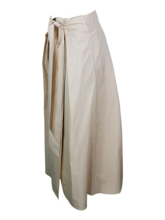  발바 롱 스커트 바르바 나폴리  옐로우 - BARBA