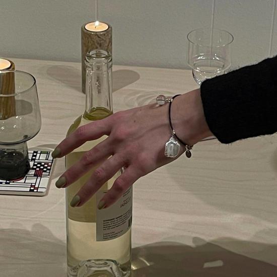  씨 앤 패턴 팔찌 바다 + 패턴 보석 참 - SEA & PATTERN