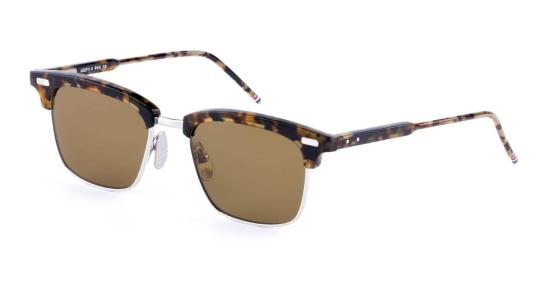  톰브라운 안경 톰 브라운 직사각형 선글라스 하바나 - THOM BROWNE