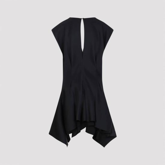  케이트 숏 원피스 Khaite 메리스 미니 드레스 블랙 - KHAITE