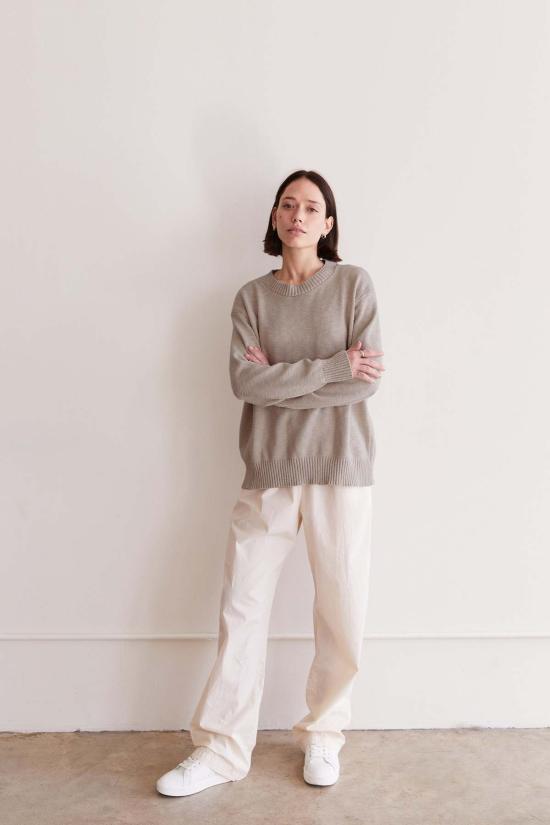  잇이즈웰 LA 스웨터 잇 이즈 웰 L.A. 보이프렌드 크루넥 - IT IS WELL L.A.