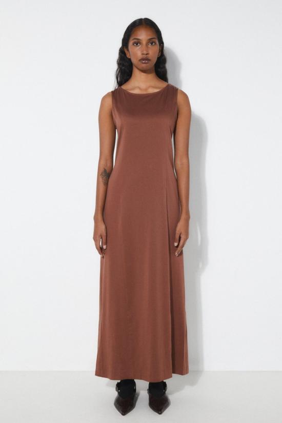  리타 롱 원피스 로우 제로 드레스