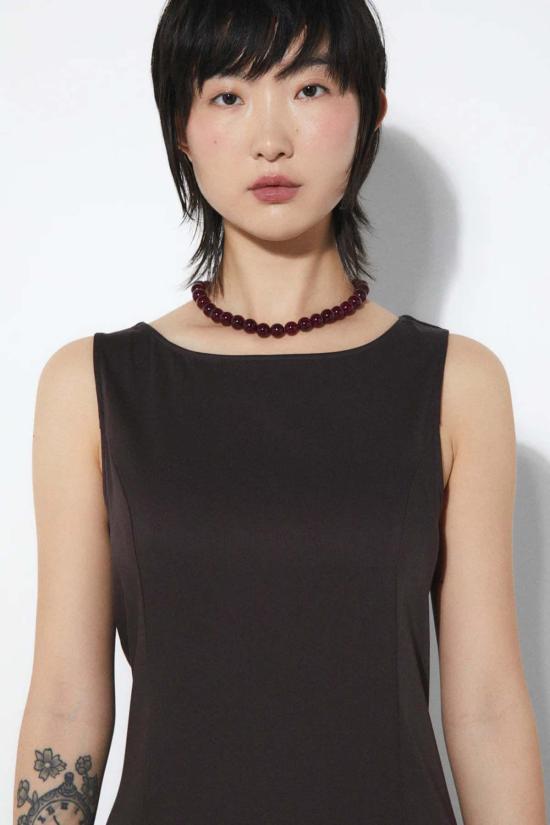  리타 롱 원피스 로우 제로 드레스 - RITA