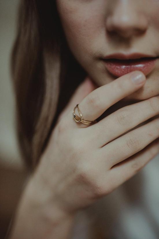  Uni 반지 유니 주얼리 개더 링 - OTHER BRANDS