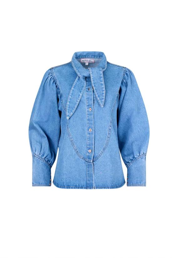  Hunter Bell NYC 데님 셔츠 헌터벨 NYC 오데사 셔츠 빈티지 데님 - OTHER BRANDS