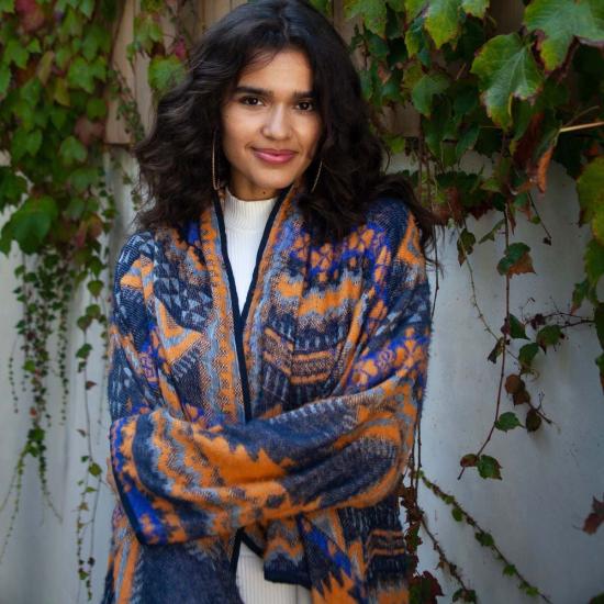  Vismaya 가디건 비스마야 산토 기모노 네이비 머스타드 - OTHER BRANDS