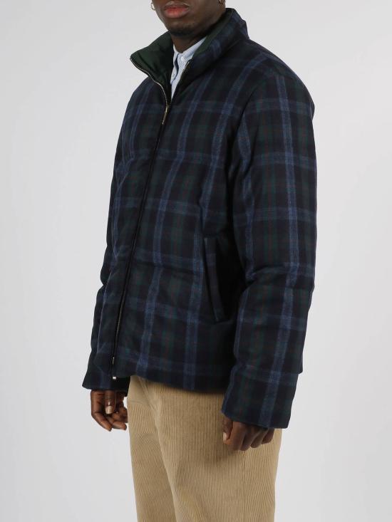  톰브라운 자켓 톰 브라운 리버서블 재킷 블루 - THOM BROWNE