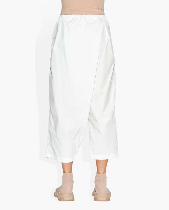  THE CELECT 크롭 팬츠 셀렉트 크로스오버 팬츠 화이트