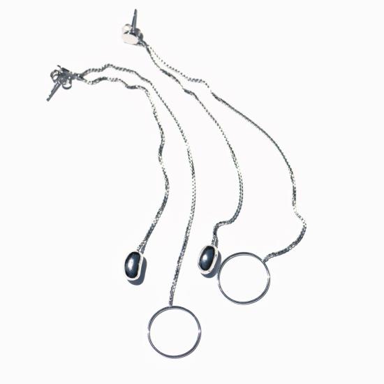  밍유왕 이어링 밍위왕 스윙  (로듐/실버) - MING YU WANG