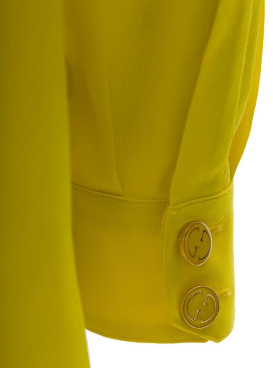  구찌 셔츠 실크 셔츠 - GUCCI