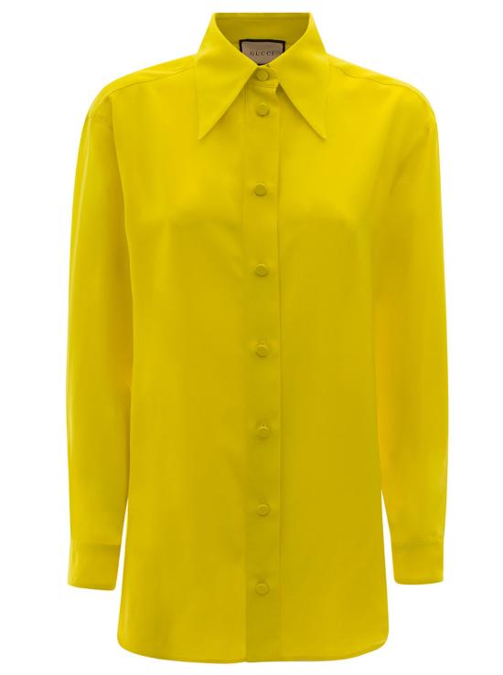  구찌 셔츠 실크 셔츠