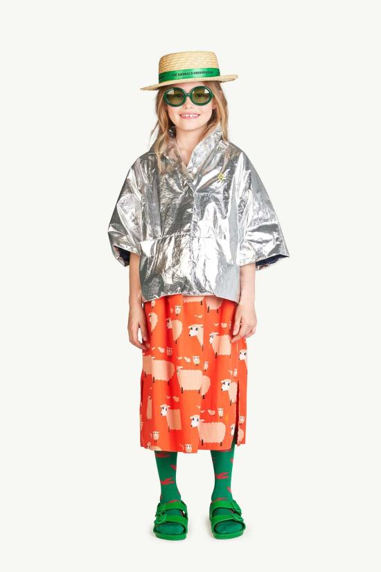  [키즈] 더 애니멀스 옵저버토리 원피스 어린이 동물 관측소 해파리 어린이 드레스 빨간 양 - THE ANIMALS OBSERVATORY