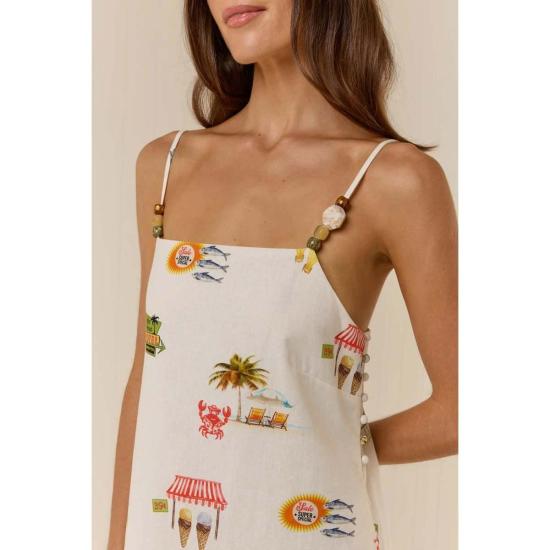  Palm Noosa 롱 원피스 팜 누사 하이디 드레스 트로피카나 - OTHER BRANDS