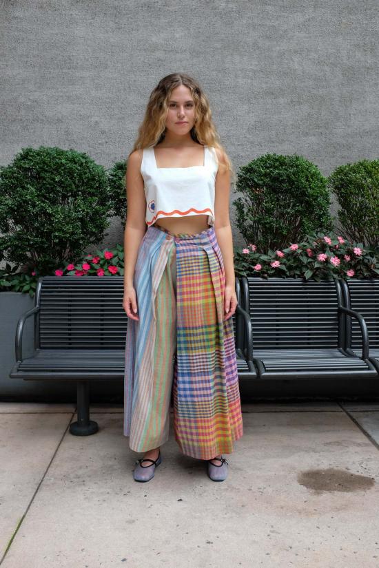  RUJUTA SHETH 스트레이트 팬츠 루주타 셰스 프리다 팬츠 - OTHER BRANDS