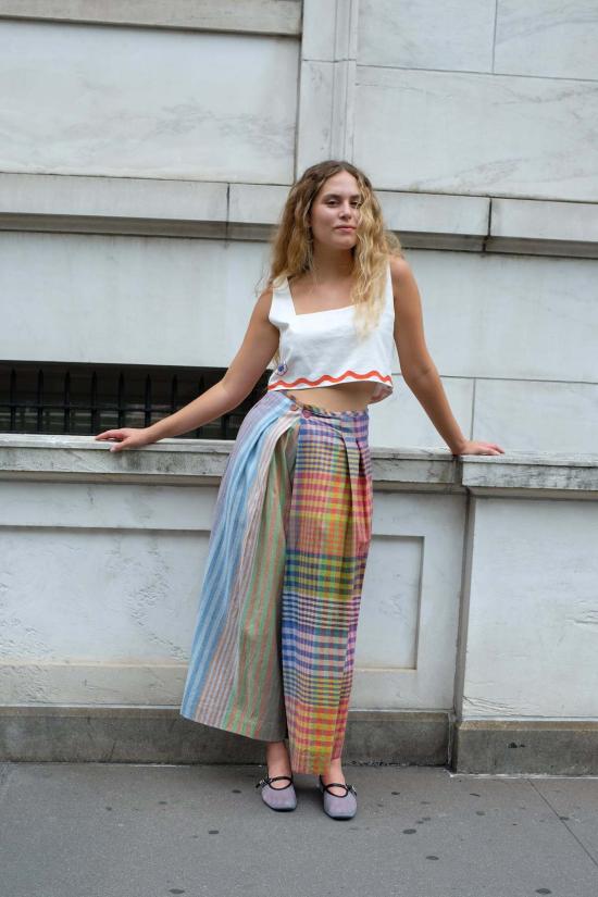  RUJUTA SHETH 스트레이트 팬츠 루주타 셰스 프리다 팬츠 - OTHER BRANDS