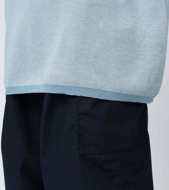  나나미카 폴로 티셔츠 폴로 스웨터 색소폰 - NANAMICA