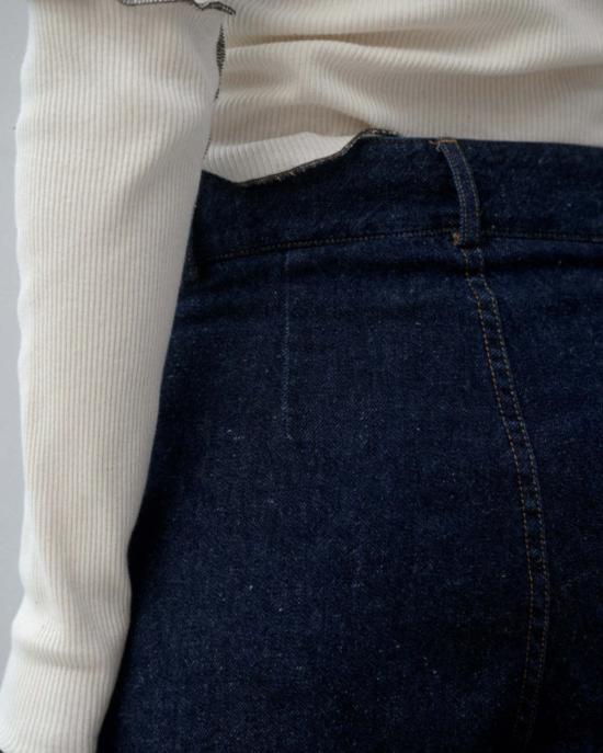  베이스레인지 데님 팬츠 나발로 팬츠 - BASERANGE