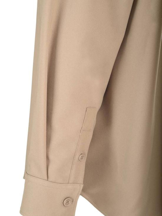  오프화이트 자켓 오버셔츠 베이지 - OFF WHITE