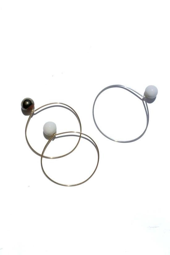  주주메이드 팔찌 도자기 진주 - JUJUMADE