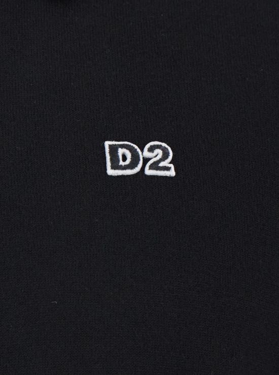  디스퀘어드2 폴로 티셔츠 Dsquared2 폴로 셔츠 블랙 - DSQUARED2
