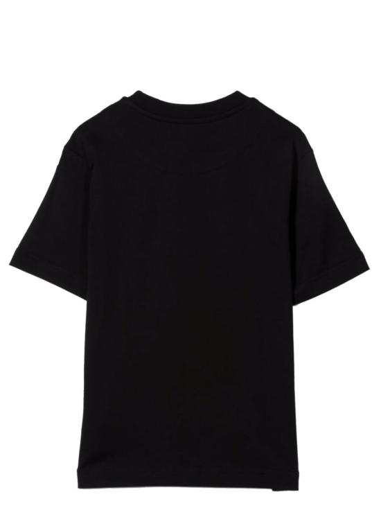  [키즈] 디젤 트레이닝 상의 어린이용  로고 티셔츠 블랙 - DIESEL