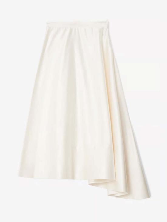  하우스 오브 다그마르 미디 스커트 하우스 오브 다그마 비대칭 스커트 아이보리 화이트 - HOUSE OF DAGMAR