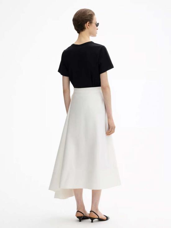  하우스 오브 다그마르 미디 스커트 하우스 오브 다그마 비대칭 스커트 아이보리 화이트 - HOUSE OF DAGMAR