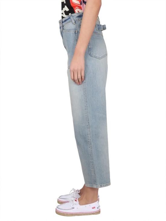  겐조 데님 팬츠 캐럿핏 진 데님 - KENZO