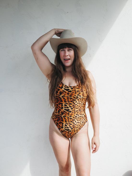  Minnow Bathers 원피스 수영복 미노우 바더스 마이요 수영복 레오파드 - OTHER BRANDS