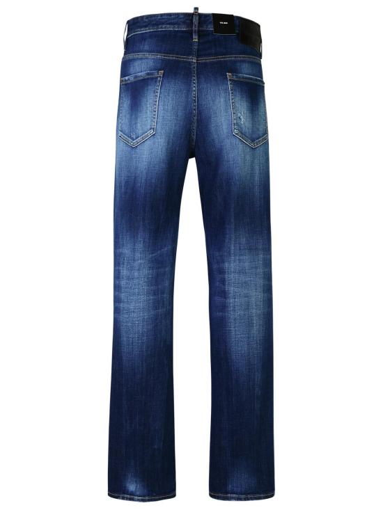  디스퀘어드2 데님 팬츠 Dsquared2 642 데님 진 네이비 블루 - DSQUARED2