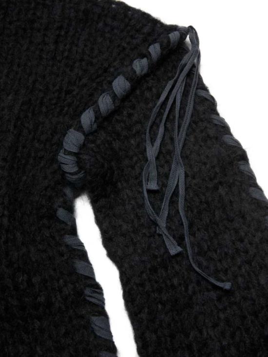  아크네 스튜디오 스웨터 나일론 울 모헤어  블랙 - ACNE STUDIOS