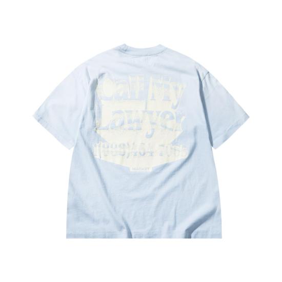  마켓 반팔 티셔츠 콜 마이 로이어 3D 티셔츠 - MARKET