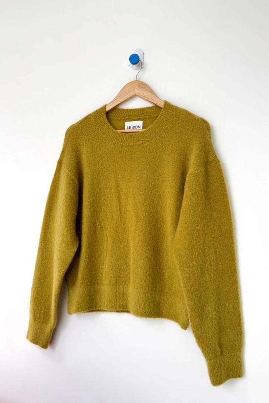  르 본 숍 스웨터 Le Bon Shoppe 핀 모헤어