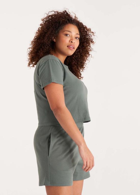  더 스탠다드 스티치 민소매 티셔츠 스탠다드 스티치 크롭탑 타임 - THE STANDARD STITCH