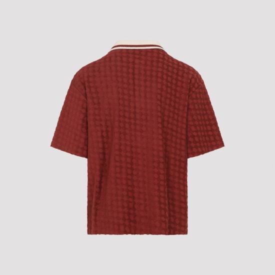  아미리 반팔 셔츠 샤토 셔츠 테라코타 - AMIRI