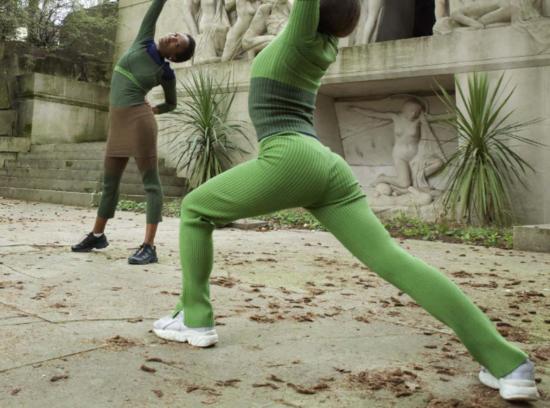  giu giu 스트레이트 팬츠 지우 지우 논나 팬츠 X 롱 팬츠 플로라 블러/에일리언/스톤/본/머드 - OTHER BRANDS