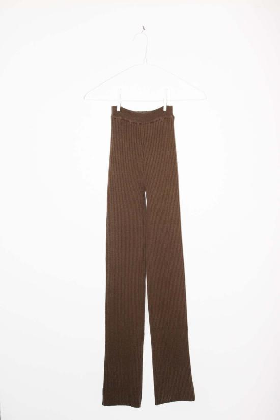  giu giu 스트레이트 팬츠 지우 지우 논나 팬츠 X 롱 팬츠 플로라 블러/에일리언/스톤/본/머드 - OTHER BRANDS