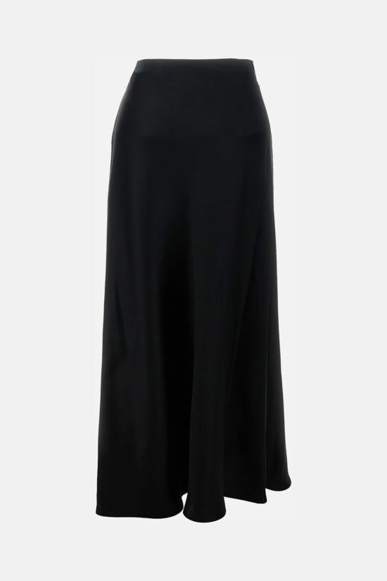  케이트 롱 스커트 카이트 플레어  블랙 - KHAITE