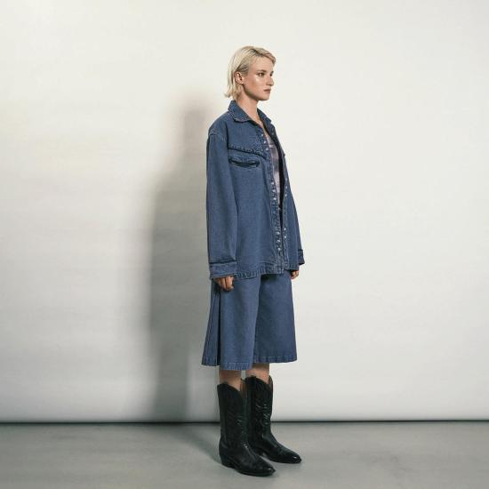  타나카 데님 숏팬츠 진 반바지 - TANAKA