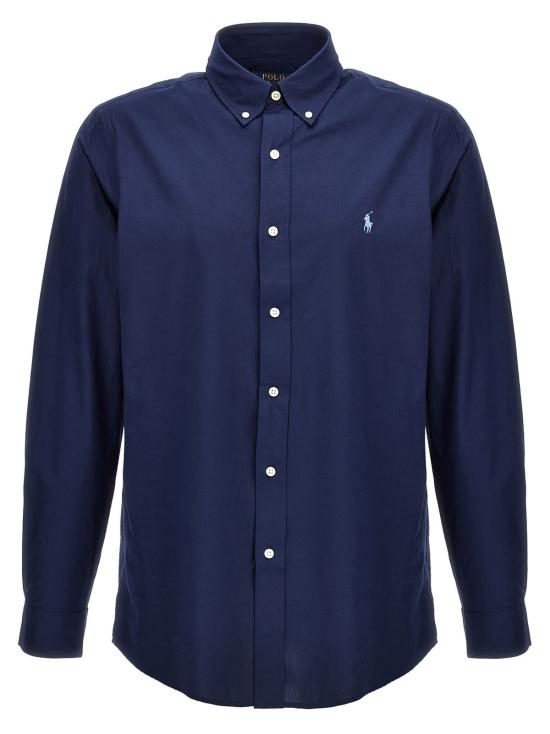  랄프 로렌 긴팔 셔츠 로고 자수  뉴포트 네이비